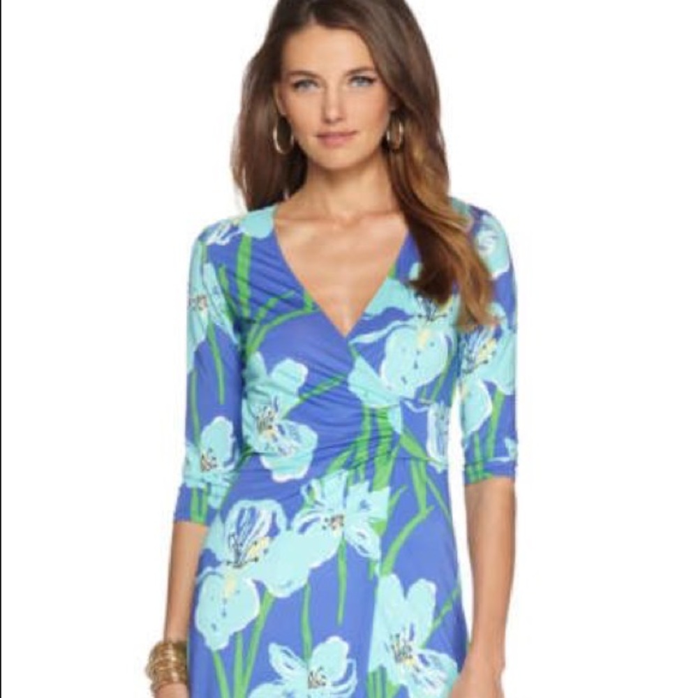 EUC Lilly Pulitzer Yvette Wrap Dress